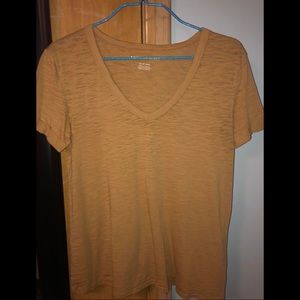 PINK soft V-neck tee